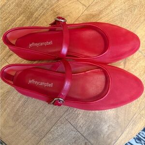 Jeffrey Campbell Red Flats